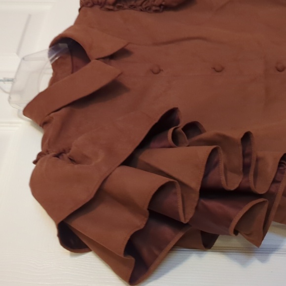 NWT MARC NEW YORK RUFFLE SLEEVE BUTTON FRONT SMALL - Picture 4 of 11